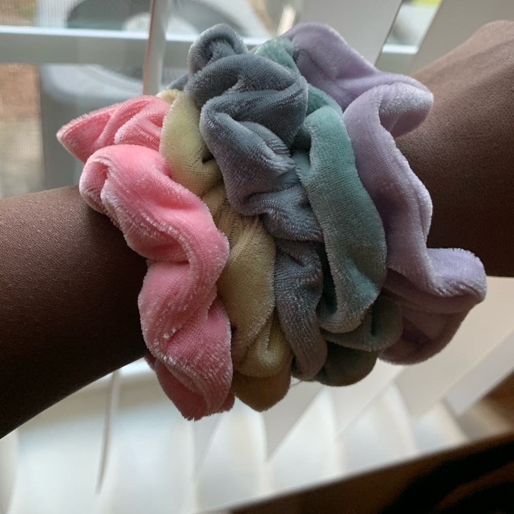 Pastel Scrunchies